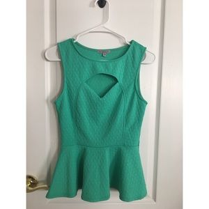 Peplum Tank